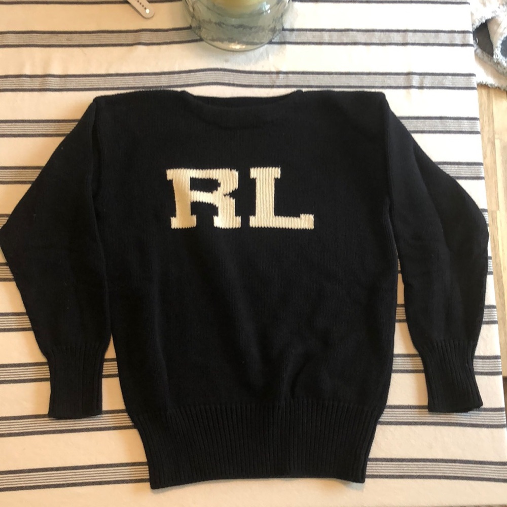 Classic POLO Ralph Lauren crew neck RL sweater